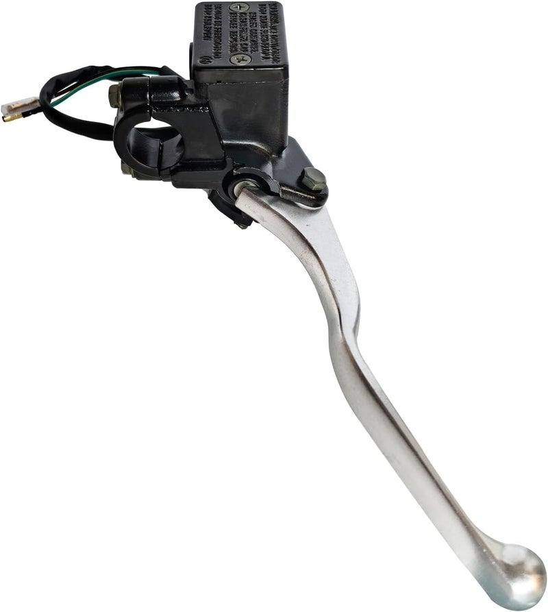 Vanlison Front Right Hand Brake Master Cylinder Compatible with Kawasaki Prairie 300 360 400 700 Bayou 300 Brute Force 650 Lakota 300 Mojave 250 KFX700 Part # 43015-1646 Black & Chrome - Image 4
